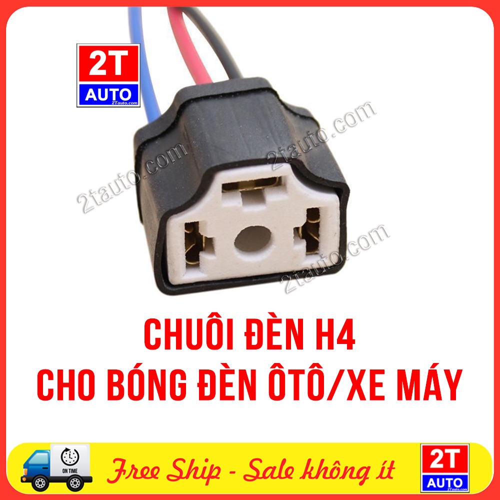 01 Chiếc Đui Chuôi Chân Đèn H4 Dùng Cho Bóng Đèn Ô Tô Xe Máy Giá Rẻ,Chuôi Đui Đèn Pha,Sương Mù Ô Tô Chân H4 Đuôi Cái 207