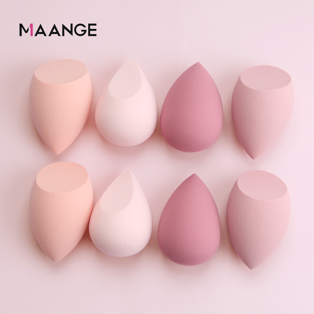 Hộp 8 Miếng Mút Trang Điểm MAANGE Mềm Mại Đa Năng 168g
