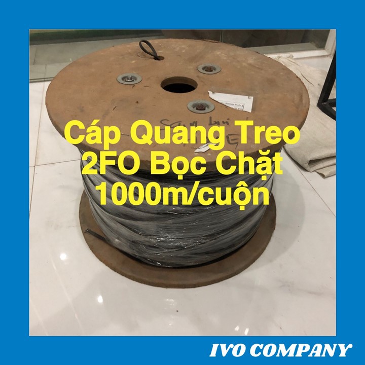 10m Dây Cáp Quang 2FO Bọc Chặt (Sợi Cáp Dẹt)