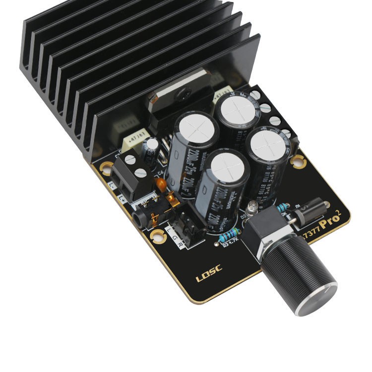 Mạch khuếch đại âm thanh LQSC class AB TDA 7377 35w*35w. DIY ampli cho loa di động hoặc để bàn từ PTD Sound