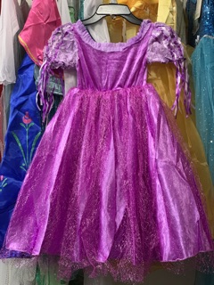 Đầm công chúa tóc mây Rapunzel Bb08