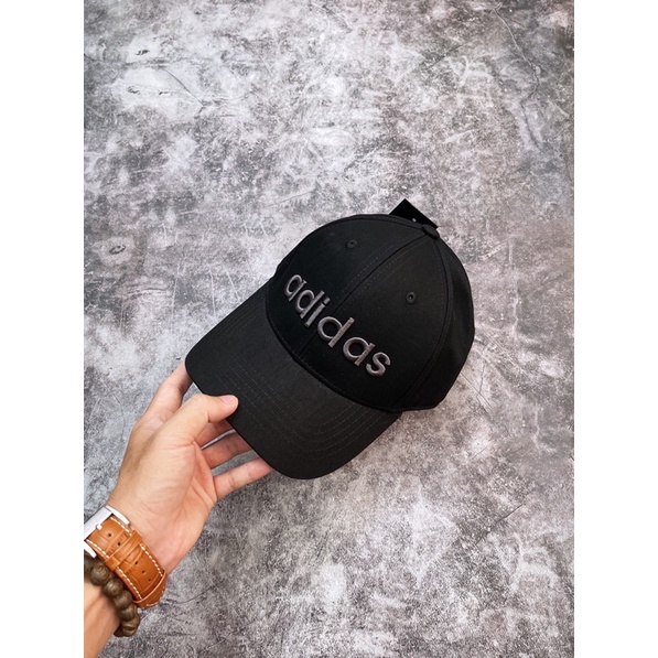 (ảnh thật) Mũ/nón EMBROIDERED BASEBALL CAP BLACK &amp; PINK