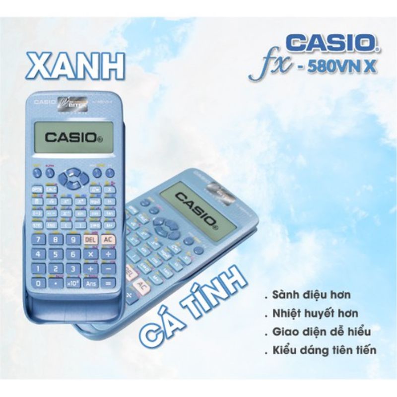 Máy tính Casio FX 580VN X  New hàng Thái lan