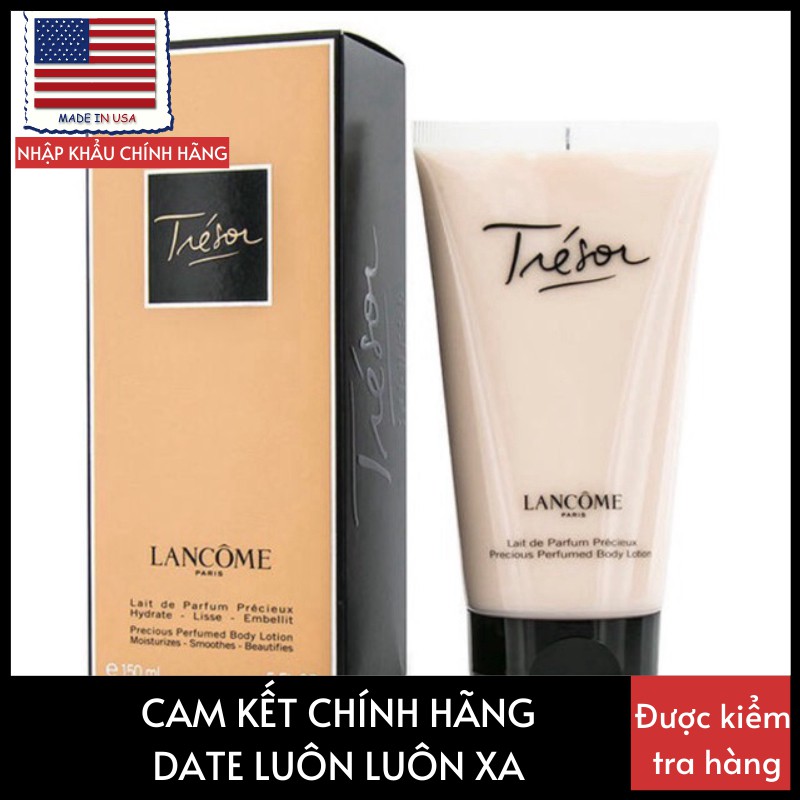 Dưỡng Thể Hương Nước Hoa Lotion Lancome Tresor 150ml