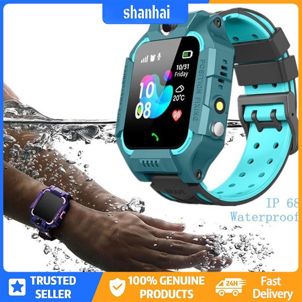 Đồng hồ thông minh có thể gọi điện thoại đếm bước chân dành cho trẻ em Q19 với Gps định vị máy tính