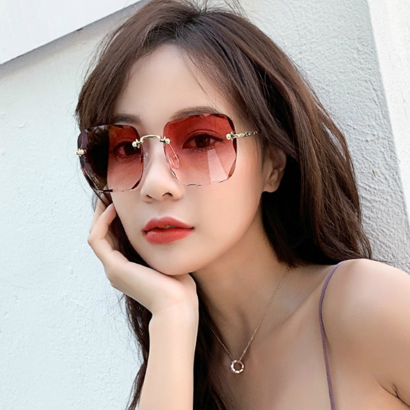 [Mã FASHIONT4MA2 giảm 10K đơn 50K] Kính Mát Gọng Vuông Phong Cách Hàn Quốc Cho Nữ