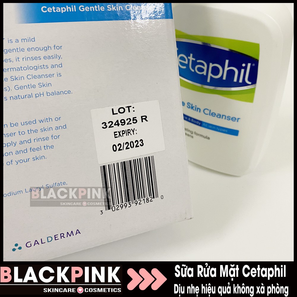 Sữa Rửa Mặt Cetaphil Gentle Skin Cleanser 125ml | 500ml | 591ml - Hàng chính hãng có tem công ty nhập khẩu | BigBuy360 - bigbuy360.vn