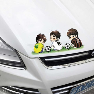 Tem Decal Đội Bóng Trang Trí Ô Tô