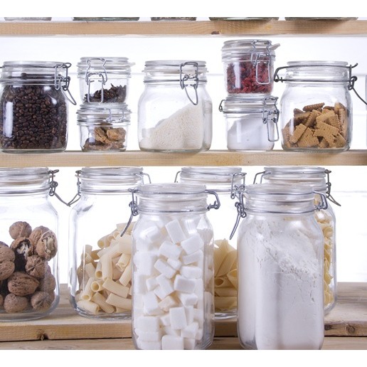 Hũ thủy tinh nắp cài kín hơi Fido