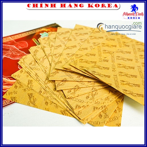 Cao Dán Sâm Power Đỏ Chính Hãng Hàn Quốc, Túi 20 miếng