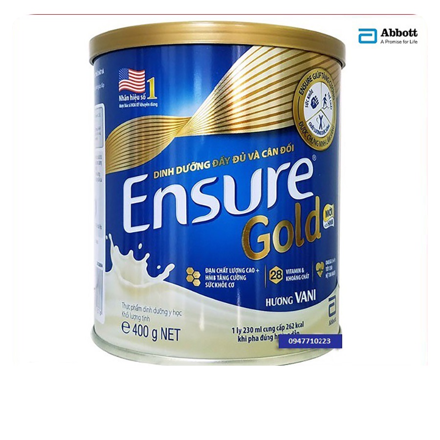 Sữa bột Ensure 400g