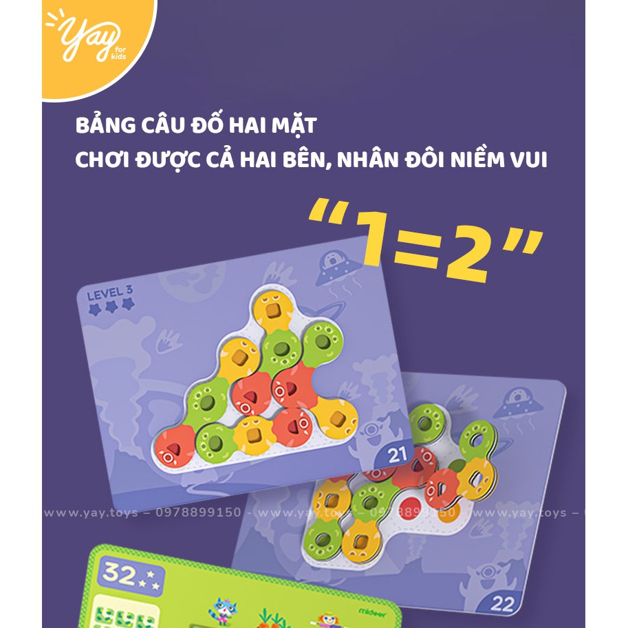 Trò Chơi Logic Chủ Đề Quái Vật Vui Vẻ Mideer - Monster Fun MD2087