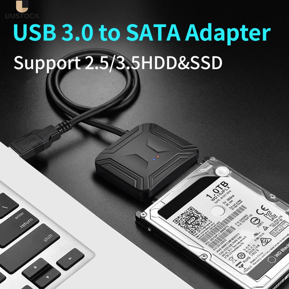 Dây Cáp Chuyển Đổi Ổ Cứng Usb 3.0 Sang Sata 3.5 2.5 Cho Samsung Seagate Wd Hdd Ssd