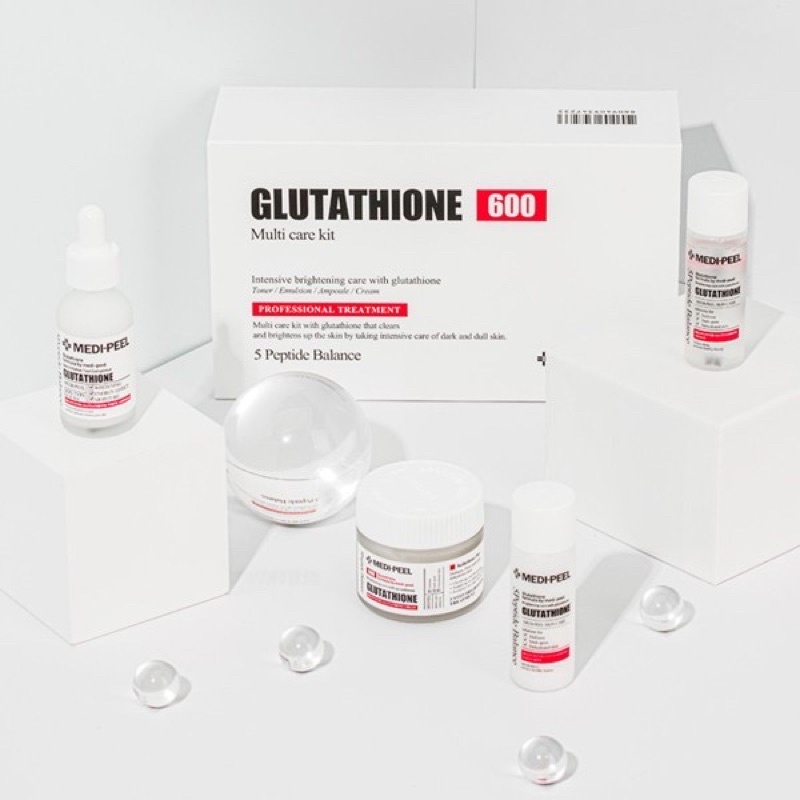 Bộ dưỡng trắng da Medi-peel Glutathione 600 Multi Care Kit