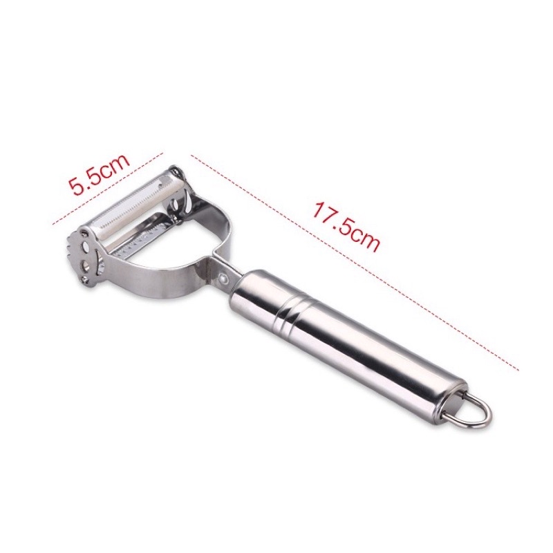 Nạo củ quả inox đa năng 3 trong 1 có thể bào sợi