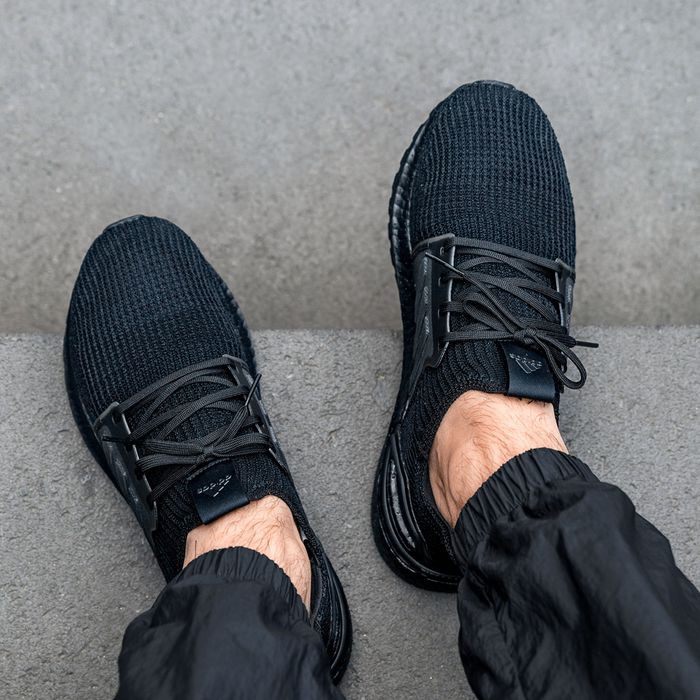 Giày Ultra Boost 20 Chính Hãng🔴FREESHIP🔴Adidas Ultraboost 20 Triple Black- Giày Adidas Chạy Bộ Tốt Nhất Thế Giới EG0691