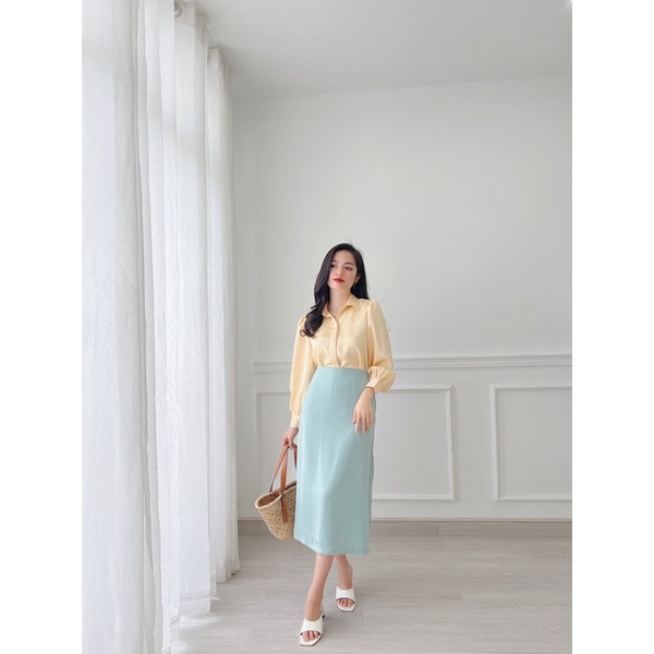 SALE - Chân Váy Lụa