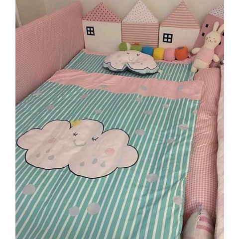 Chăn/ Mền chần bông Dream thích hợp 4 mùa cho bé nhập khẩu Bonitabebe Hàn Quốc