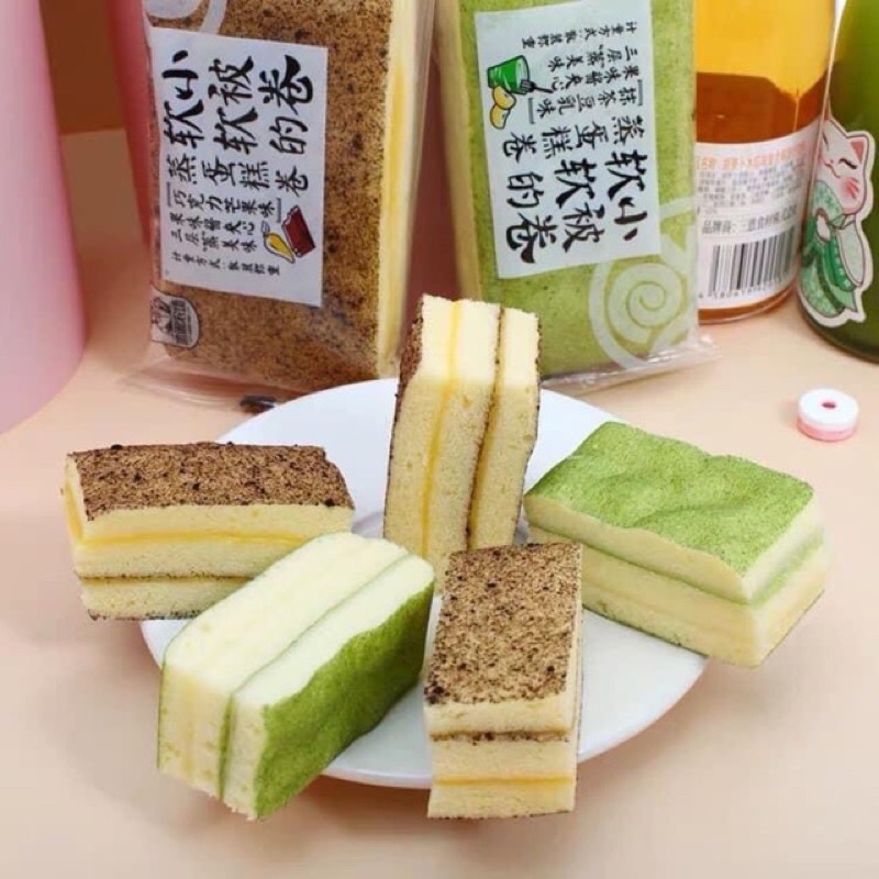 500gr Bánh bông lan socola kem xoài