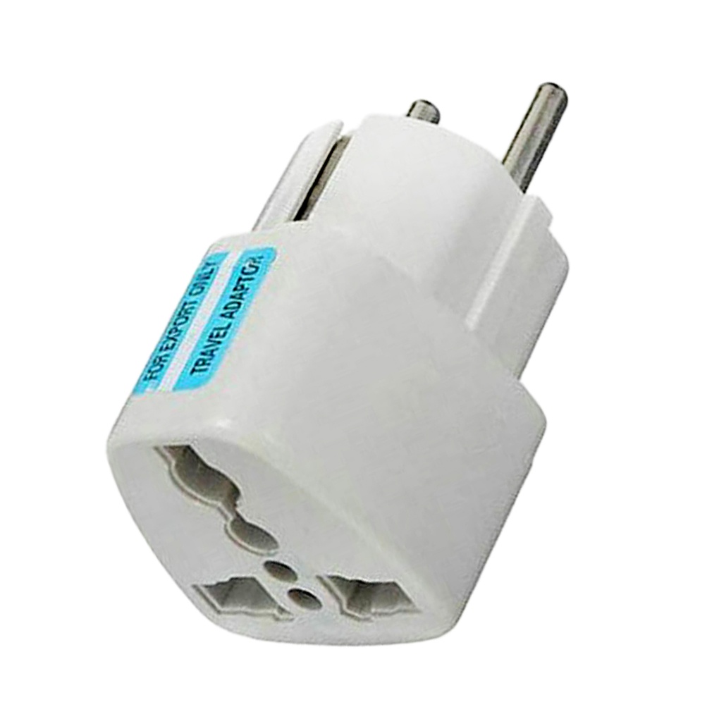 Đầu chuyển đổi nguồn giắc cắm DE nhỏ gọn dành cho du lịch công tác khách sạn