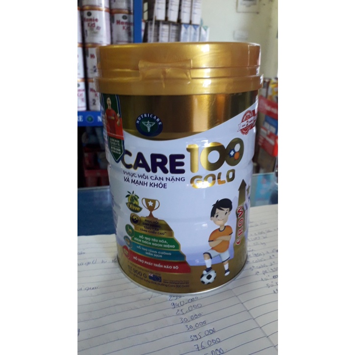 Mẫu mới - Sữa Meta Care 100 gold loại 900g