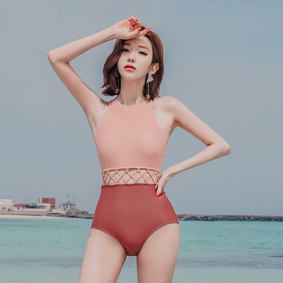 Bikini đẹp, Áo tắm nữ liền thân eo đan dây nóng bỏng