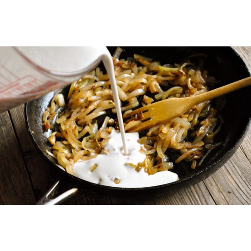 [Hộp 1 Lít – XANH LÁ] KEM SỮA NẤU ĂN (làm súp, nấu mì Ý) [U.K] MILLAC GOLD Cooking Cream For Professionals (nw5)