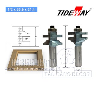 BỘ 2 MŨI GHÉP MỘNG TỦ BẾP TIDEWAY LC1703/1703A