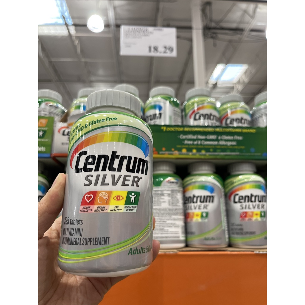 VITAMIN TỔNG HỢP CHO NAM VÀ NỮ 50+ ( Năp Bạc )