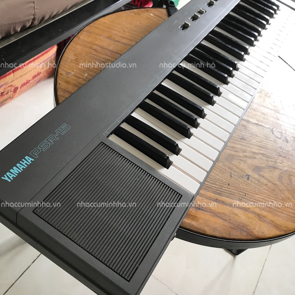 Đàn Piano Vintage Yamaha PSR-15 nội địa Nhật cao cấp, 49 phím, đàn sưu tầm, học tập âm nhạc