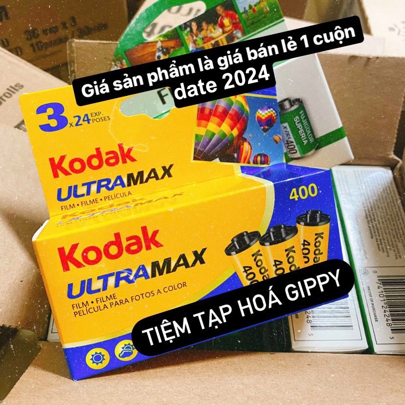 Film Kodak Ultramax 400 indate - GippyFilm - Tiệm tạp hóa Gippy