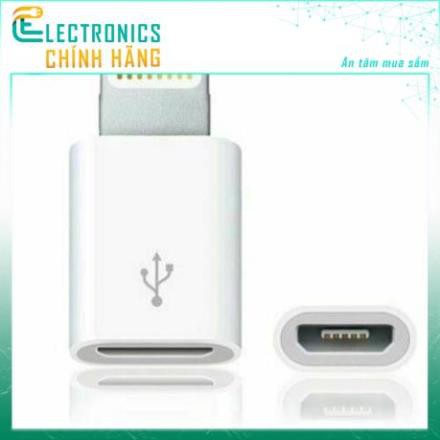 Cổng Chuyển MicroUSB Sang Lightning cho iPhone X/8/7/6 iPad Air Mini iPod