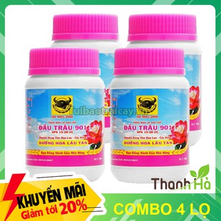 4 lọ Phân bón lá Đầu Trâu 901 - T99.3