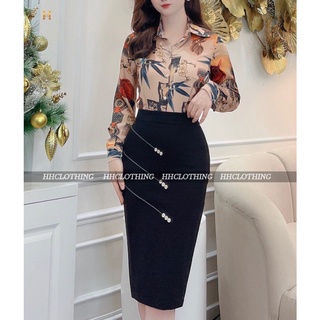 Áo sơ mi họa tiết cổ đức - HH Clothing