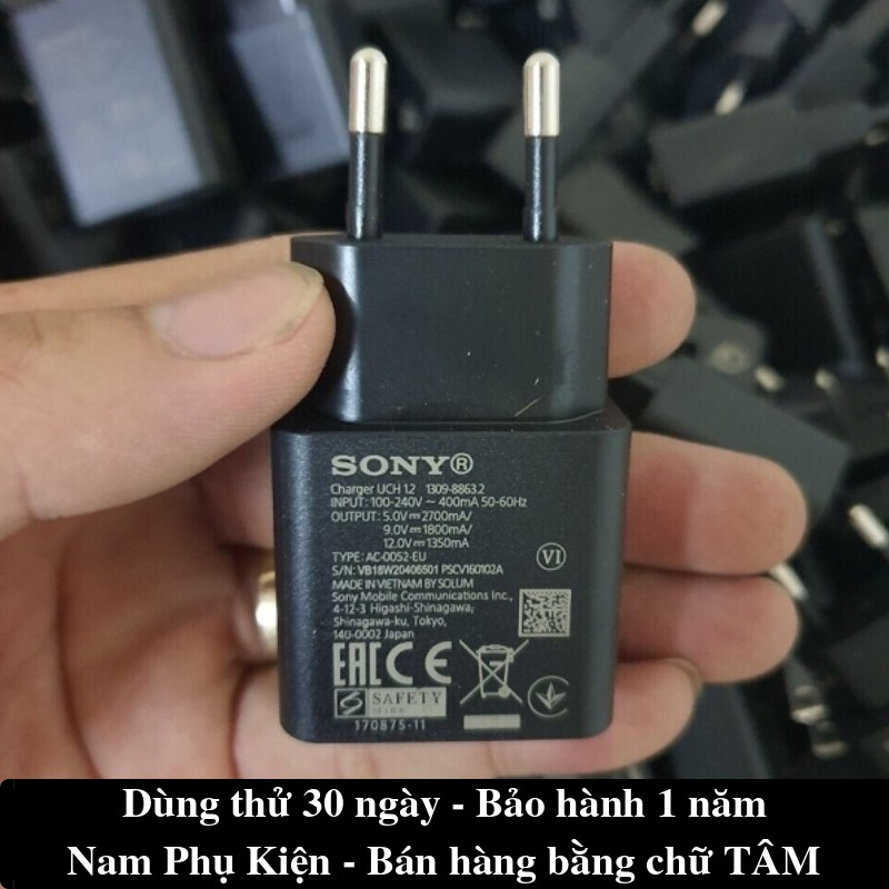 Sạc Nhanh Quick Charge 3.0 Sony/ Xiaomi/ LG/ Nokia/ Vsmart