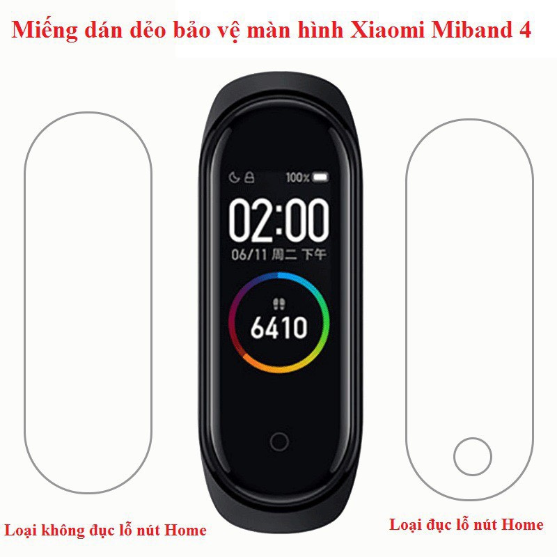 [XƯỞNG XẢ KHO] MIẾNG DÁN ĐỒNG HỒ XIAOMI MIBAND 2/3/4/5 NCF CAO CẤP. CẢM ỨNG MƯỢT, CHẤT DÁNG ĐẸP