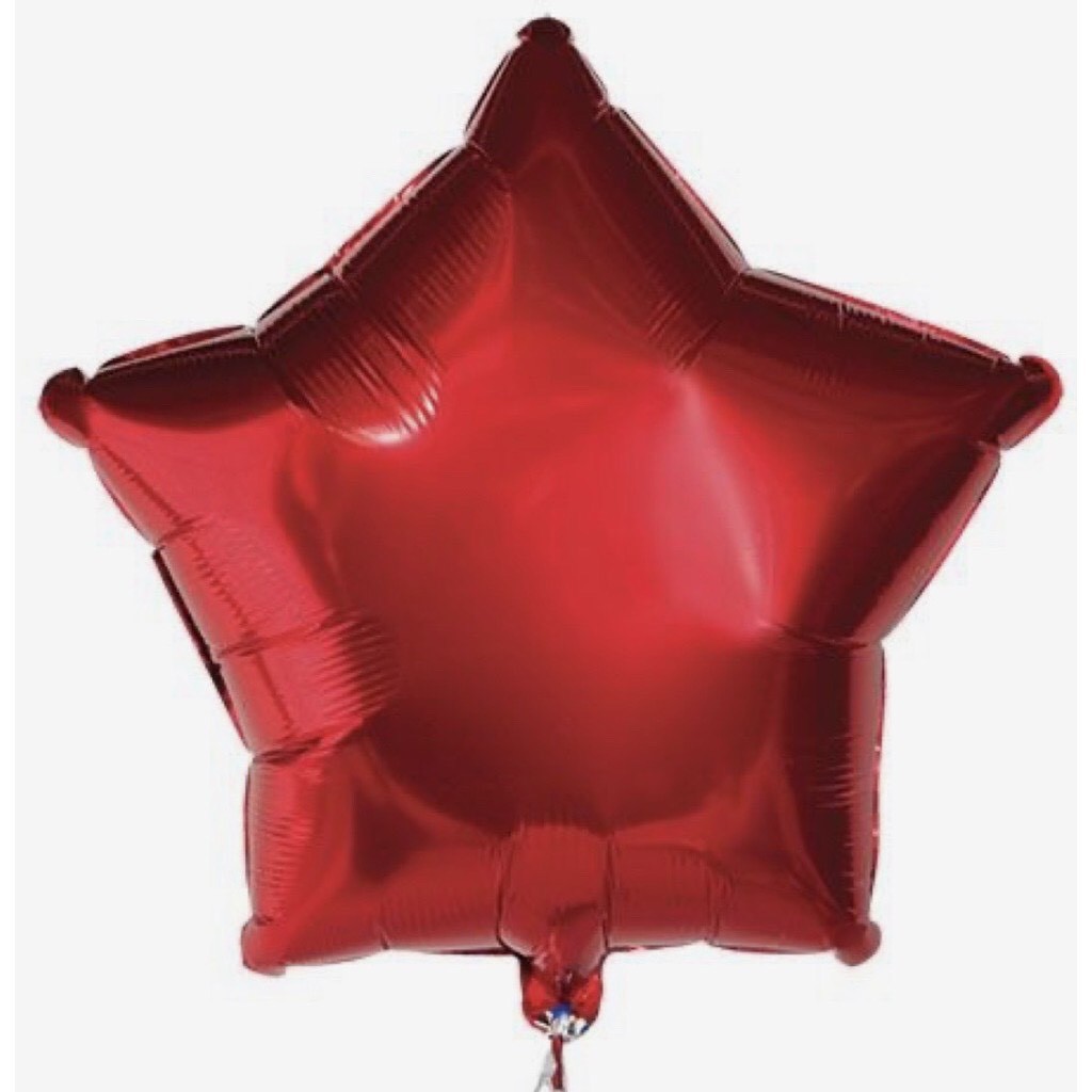 Bóng Nhôm Hình Ngôi Sao Trang Trí Sinh Nhật Phòng Cưới