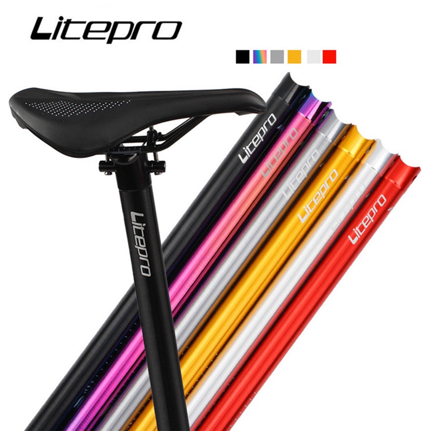 Ống trụ yên xe đạp Litepro A61 bằng hợp kim nhôm 33.9X600mm 330g