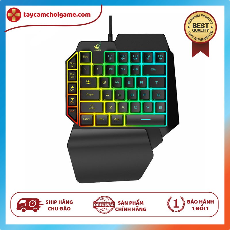 Bàn phím 1 bên LED Freewolf K15