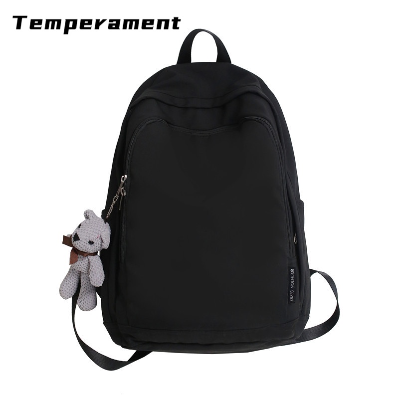 Balo Ulzzang Nam Nữ Đi Học chống nước Dung Tích Lớn Phong Cách Hàn Quốc Thời Trang Cho Nam Và Nữ FT7043