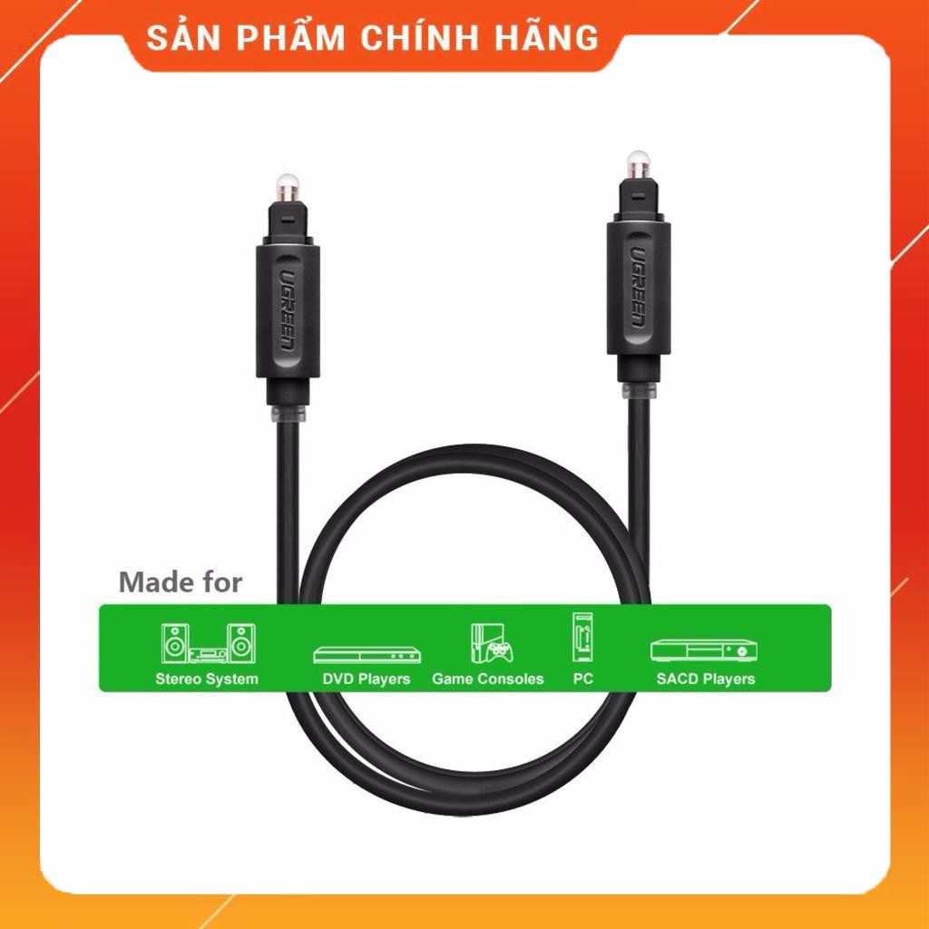 Dây cáp quang AUDIO Toslink mạ vàng đầu UGREEN 20590 3M dailyphukien