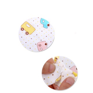 Khăn yếm cottoncho bé có nút bấm