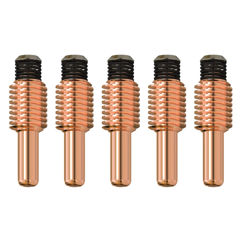 Set 5 Điện Cực Plasma Cắt Plasma Chuyên Dụng 220842 Phù Hợp Ốp Lưng Bền Chắc 45 / 65 / 85 / 105A