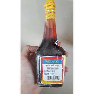 Nước mắm cá cơm phú quốc phụng hưng – chai 200ml – 40 độ đạm