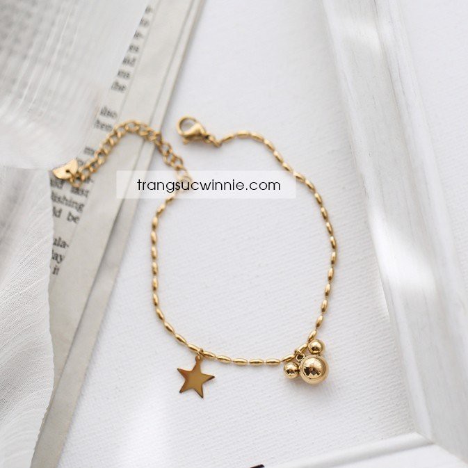 Lắc tay nữ titan mickey star