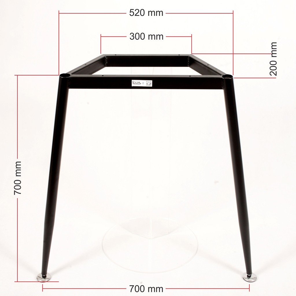 Bộ chân bàn sắt Louis II