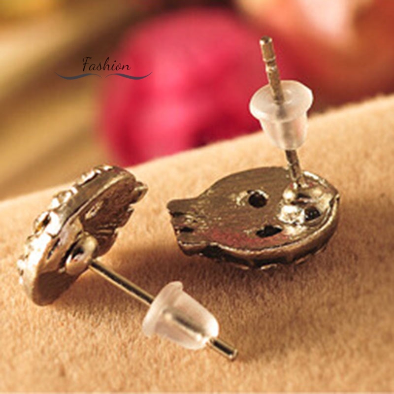 Set 100 Nút Khuyên Tai Nhựa Mềm Trong Suốt