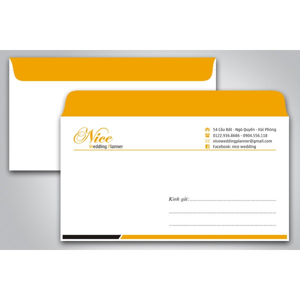 In phong bì A4, A5, A6 số lượng nhỏ  in theo yêu cầu bì thư