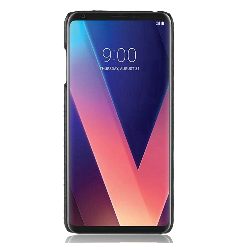LG V30 Casing Fashion Crocodile Pattern Hard PC PU Leather Back Cover LG V30  H930 H931 Hard Plastic Case Phone Cover