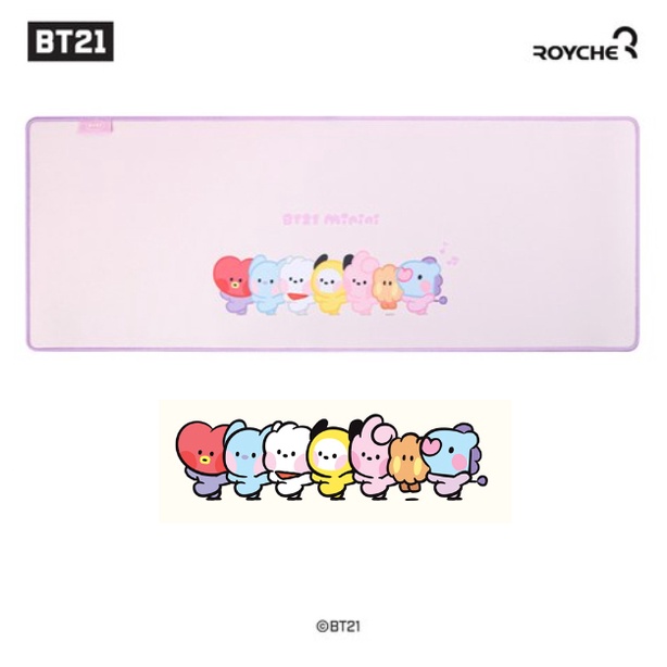 Lót ChuộT Gaming BTS BT21 Minini ThiếT Kế ThờI Trang